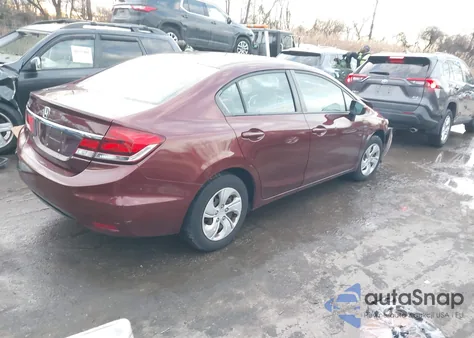 2014 Honda Civic Lx z USA, uszkodzony, nr VIN 19XFB2F5XEE222059